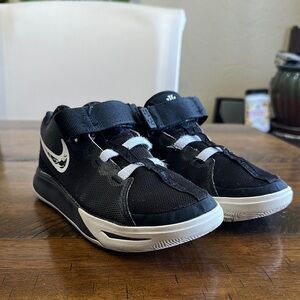 Nike Black and White High-Top Sneakers
